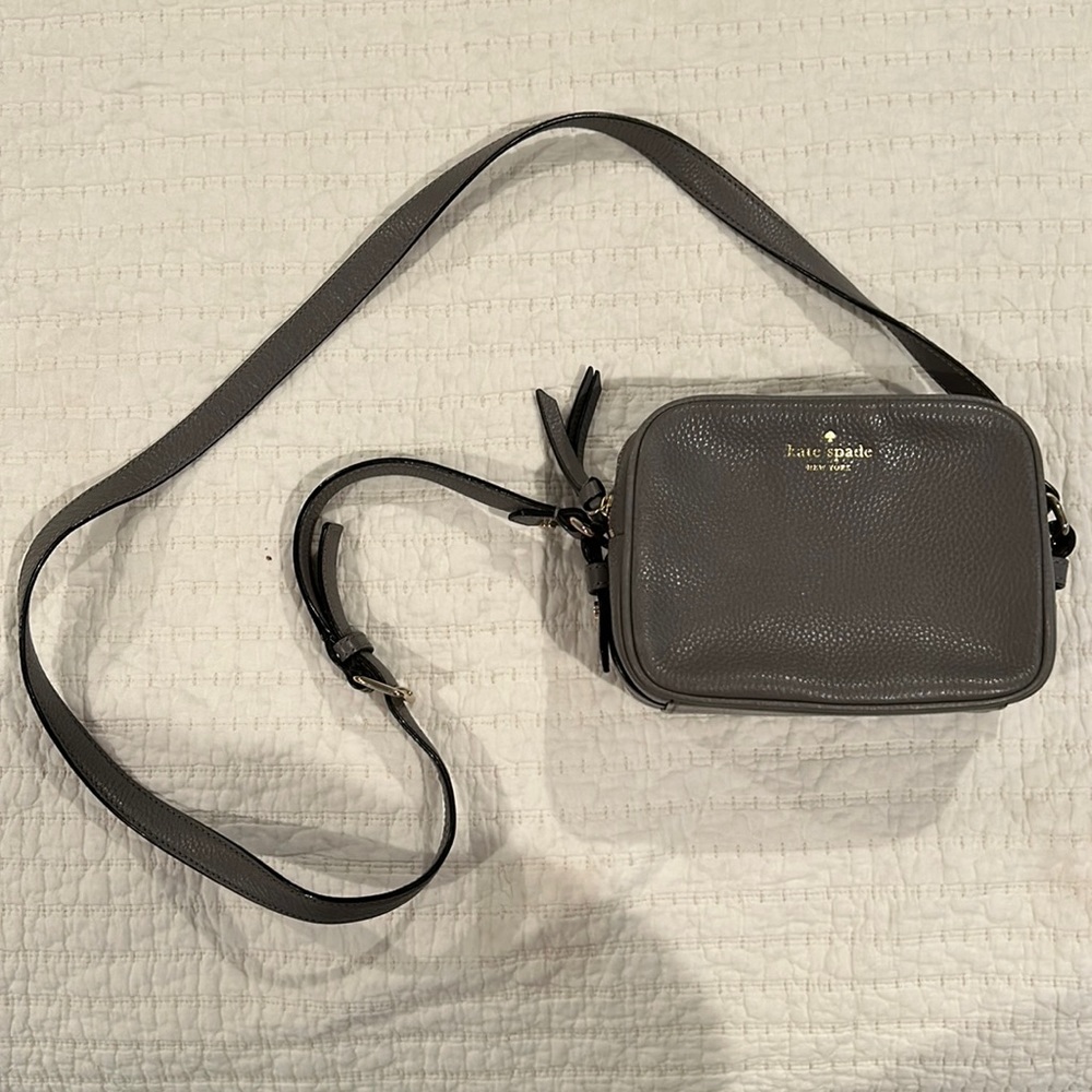 kate spade ♠️ leather crossbody bag